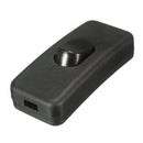 10x Inline Lamp Light On/Off Rocker Switch 250V 2A Flex Cord Desk Table SPS T4N4