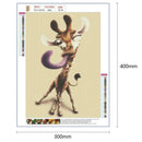 5D DIY Full Drill Diamond Painting Cross Stitch Embroidery (Giraffe-k566)