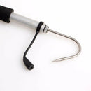 60cm Telescopic Retractable Fish Gaff Stainless Ice Sea Fishing Spear Tackle New