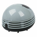 Pirate handle battery operated mini vacuum table dust cleaner gray