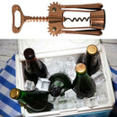 Professional Zinc Alloy Red Wine Bottle Opener Handle Pressure Corkscrew