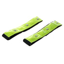 2 x Reflective Band Arm Leg Strap Belt 4 LED Light Cycling Running Jogging A1W4