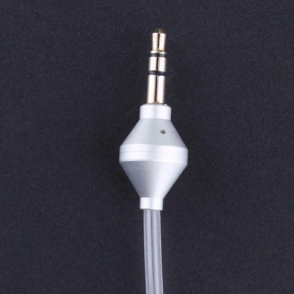 Anti-Radiation Headphones Air Tube Mono Stereo Headset Monaural 3.5mm Headp V7X8