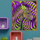 5D DIY Full Drill Diamond Painting Cross Stitch Embroidery Mosaic (Zebra03)