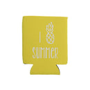 5 Pieces Summer Neoprene Beer Can Tin Cooler Drink Bottle Holder Sleeve