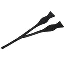 Tuxedo tie satin bow tie for men - black K1B6