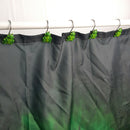 Set Of 12 Cute Cartoon Frog Shower Curtain