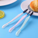 Double Head Eyebrow Fashion Brush Comb Wheat Straw Handle Eye Brows Makeup Tools