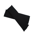 2x Arm Rest Cover Computer Chair Armrest Cover with Zipper Office Black
