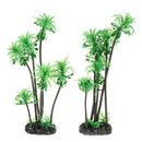 2pcs Vivid  Coconut Tree for Reptile Terrarium Ornaments