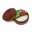 Japanese Bento Boxes Wooden lunch box Sushi Portable Food Container Wooden  E7T9