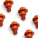 6pcs/Set Motorcycle Front Fork Guard Bolt Screws Lightweight Fit for