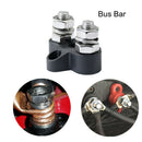 1Pair Buss Bar Heavy Duty M8+M8 Terminal Positive Bus Bar Terminal Block Boat