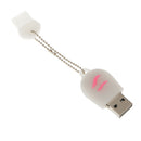 USB 2.0 Cat Paw 32GB Flash Memory Stick Storage Thumb Pen Drive U Disk White