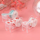 Transparent Tape Cutter Tape Dispenser For Handcraft Decoration +2pcs Ta- OZ