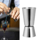 Stainless Double Single Shot Measure Jigger Spirit Cocktail Bar Drink Best C2B1