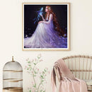 Beauty 5D DIY Round Diamond Painting Embroidery Kits Mosaic Art Craft Gift