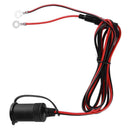 12-24V Car Auto Motorcycle Truck Cigarette Lighter Socket with 10A Fuse+Cable