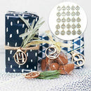 25pcs 1-25 Wooden Christmas Advent Calendar Gift Tags Number Gift Tags Chri Q8H6