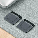 Mini Portable Black Invisible Notebook Stand Adjustable Cooling Laptop D7C8