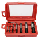 8Pcs/Set Damaged Broken Screws Extractor Drill Bits Easy Out Remover Center