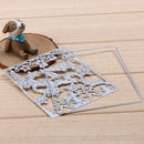 Merry Christmas Metal DIY Cutting Dies Stencil Scrapbook Album Paper Card Craft