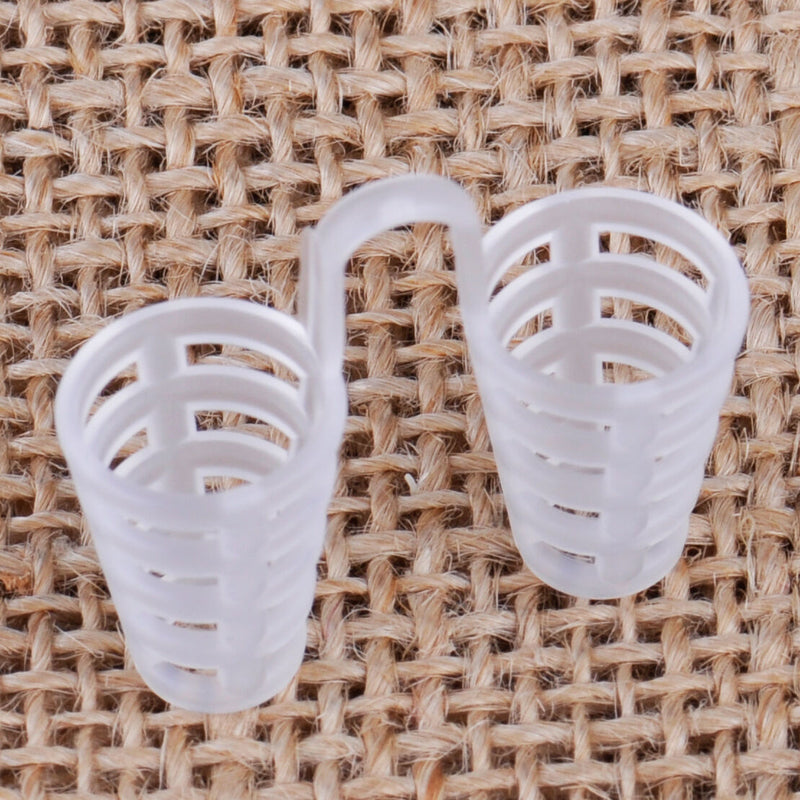 Silicone Tongue Device Anti Snore Nose Clip Relief Stopper Tray Sleep Apnea Aid