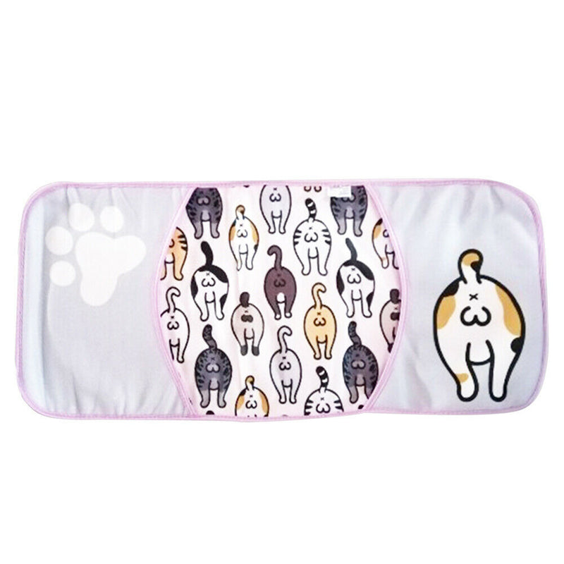 Soft Absorbent Towel Cute Pet Supplies Quick-drying Color Bath Towel (Cat) A