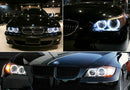 6W Angel Eyes LED Headlight Marker Halo Ring Light Bulb For BMW E90 E91 3 Series