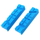 2PCS 5.5Inch Universal Vise Jaws Magnetic Retention Vise Pads Urethane Soft S3O9