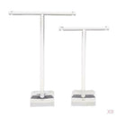 16x T-Shape Jewelry Earring Display Stand Holder Showcase Organizer Earring Tree