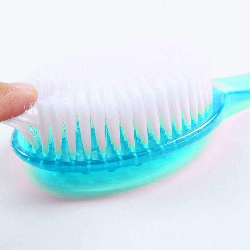 2Pcs Back Scrubber Bath Brush With Long Handle Skin Massage Health Care  SNA