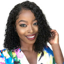 Brazilian Less Rose hair net Full Wig Bob Wave Black Natural Looking Women Wigs
