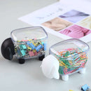 Lovely Sheep-Shaped Plastic Toothpick Storage Boxs Cotton Swab Box Dust Too Z4G9