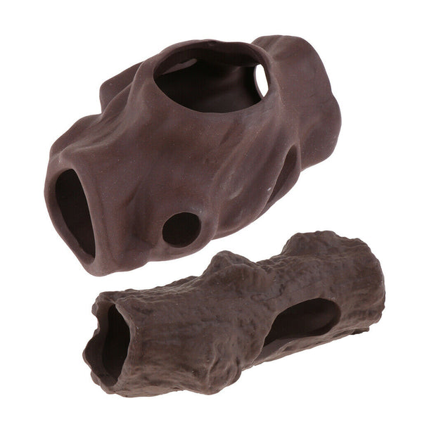 2 Pieces Aquarium Breeding Cave Great for Fish Tank Aquarium Decor