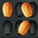 2 Packs Non-Stick Madeleine Pot, Baking Mold 12 with Shell Cake Baking Tray Z3I4