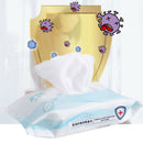Travel Portable 10Pcs/Bag 75% Alcohol hand Wipes Cleaning Wet towel