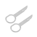 1Pair Repair Tool Radio Stereo Release Removal Install Tool Key Fit for Aud