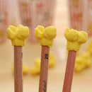 12pcs/Box Popcorn Box Eraser Children Kids School Stationery Student 2019 P B7H3
