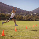 7-Inch Plastic Traffic Cones (6-Pack) Multi-Purpose Cone Physical Education X9K8