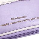 1pcs Cute Big Capacity Pen Pencil Case-purple