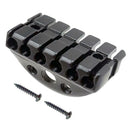6 String Electric Guitar Lock Locking Nut Headless Suspension w/ Screw Black