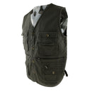 Multi Pocket Vest Gilet Fishing Hunting Safari Travel Jacket Outdoor Waistcoat