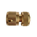 Brass Auto Water Guide Quick Fit Female Hose Aipe Connector Hoselock Clips1/2 JR