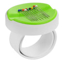 New Magnetic Wrist Wear Needle Box Plastic DIY Round Sewing Needle Case Pin