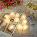 LED New Year String Fairy Light Pine Cone Christmas Tree Decoration Home Garl 3C
