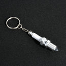 LED Mini keychain flashlight Key Chain Spark Plug Keychain Car Parts Keyring USA