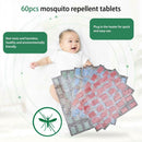 60x Summer Mosquito Bug Insect Repellent Stickers Patches Face Protector