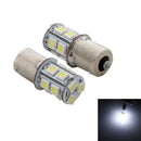 2x 12V 1156 BAY15S 13 SMD LED White Car Bulb Light Brake Stop Tail LampZ