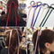 2Pcs Women Girls Hair Bow Silk ribbon Long streamers hair Rope Beach hair rin ME